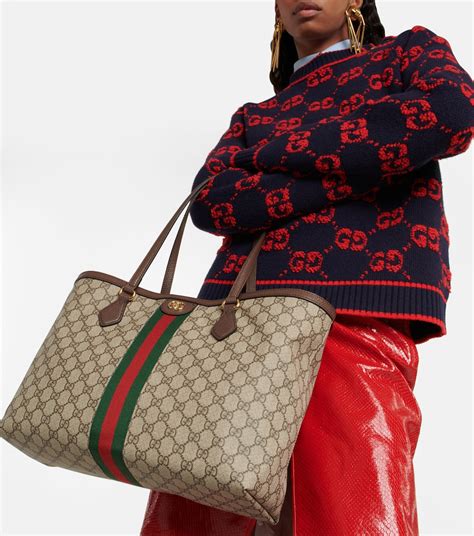 gucci gg monogram crystal medium tote bag|gucci ophidia gg tote bag.